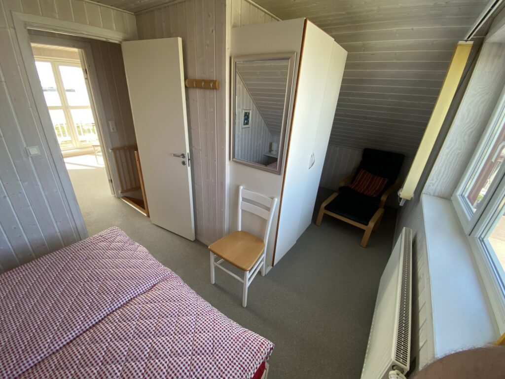 Ferienhaus WackerMagic Schlafzimmer Staumöglichkeiten