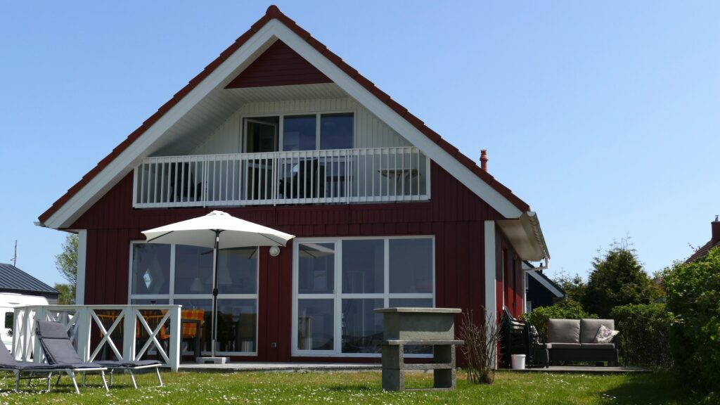 Hausansicht Ferienhaus WackerMagic